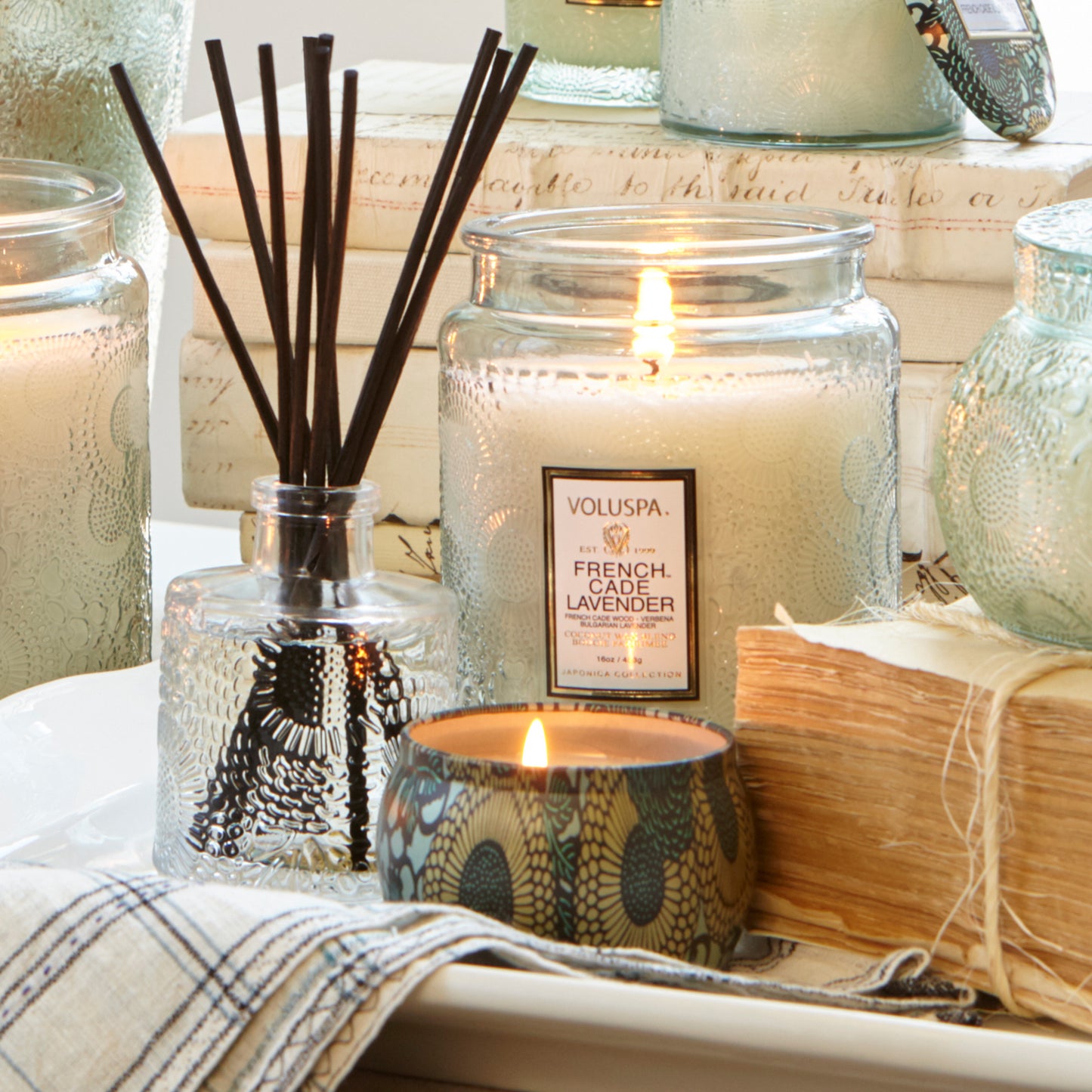 FRENCH CADE LAVENDER - ROSEAUX DIFFUSEURS