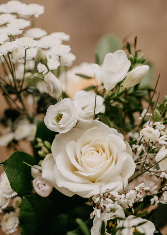 BOUQUET NUANCE DE BLANC