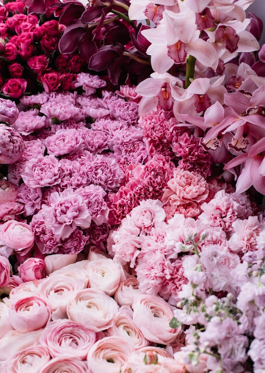 BOUQUET NUANCE DE ROSE