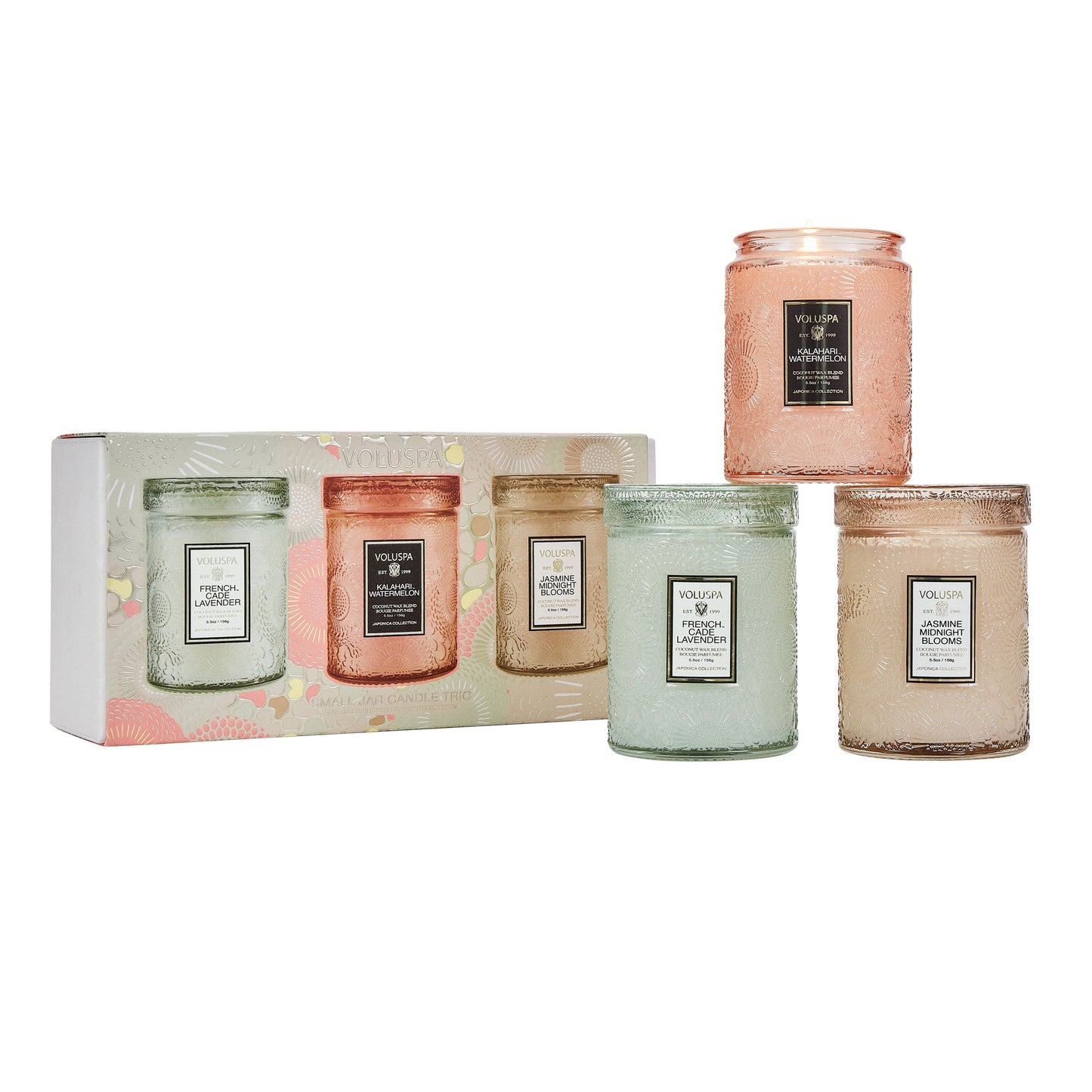 GIFT BOX - TRIO OF ASSORTED SMALL CANDLES